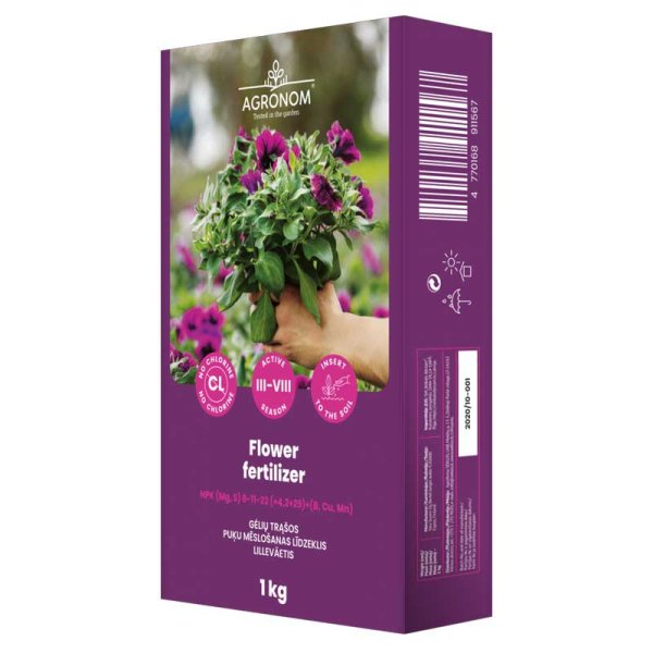 Fertilizante para flores 1kg
