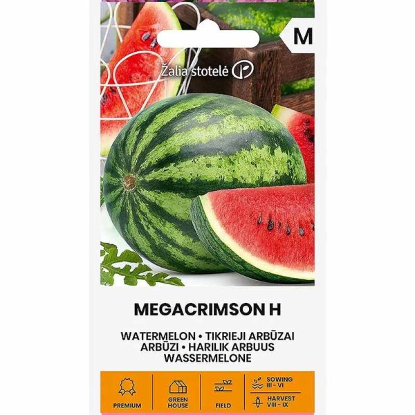 Sandía 'Megacrimson' F1